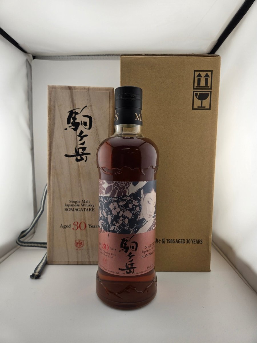 シングルモルト駒ヶ岳 30年 シェリーカスク 1986 700ml 48% - LIQUOR JOY