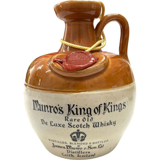 Munro's King of Kings Whisky, Special Grade, 43% ABV, 750ml, Ceramic Bottle