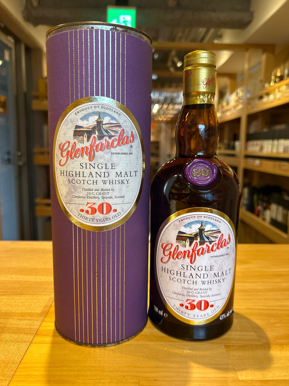 Glenfarclas 30 Year Old [British Whisky, 700ml] [Gift Box]