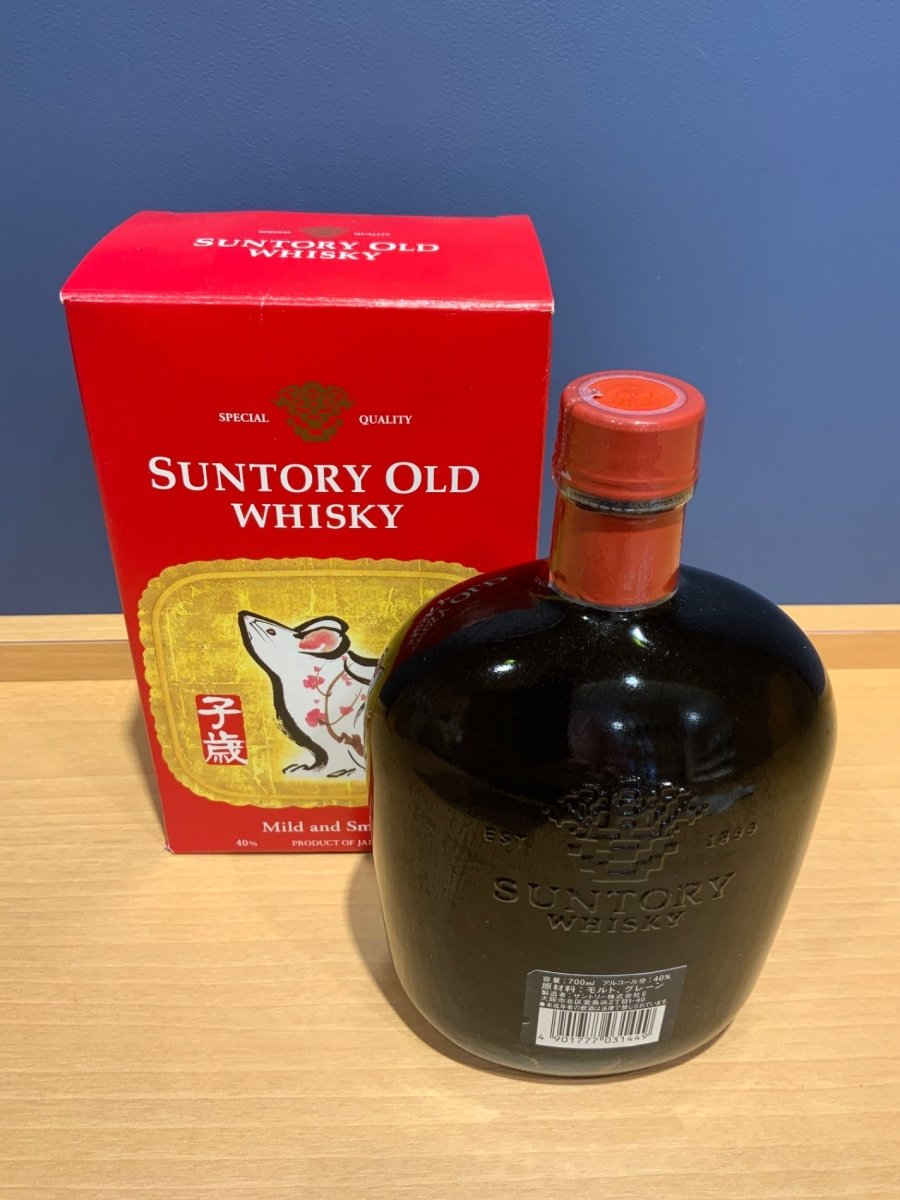 image [古酒] サントリー オールド 干支ラベル (子歳) 40度 700ml [Ｍ - ＳＯＤ - 92] - LIQUOR JOY