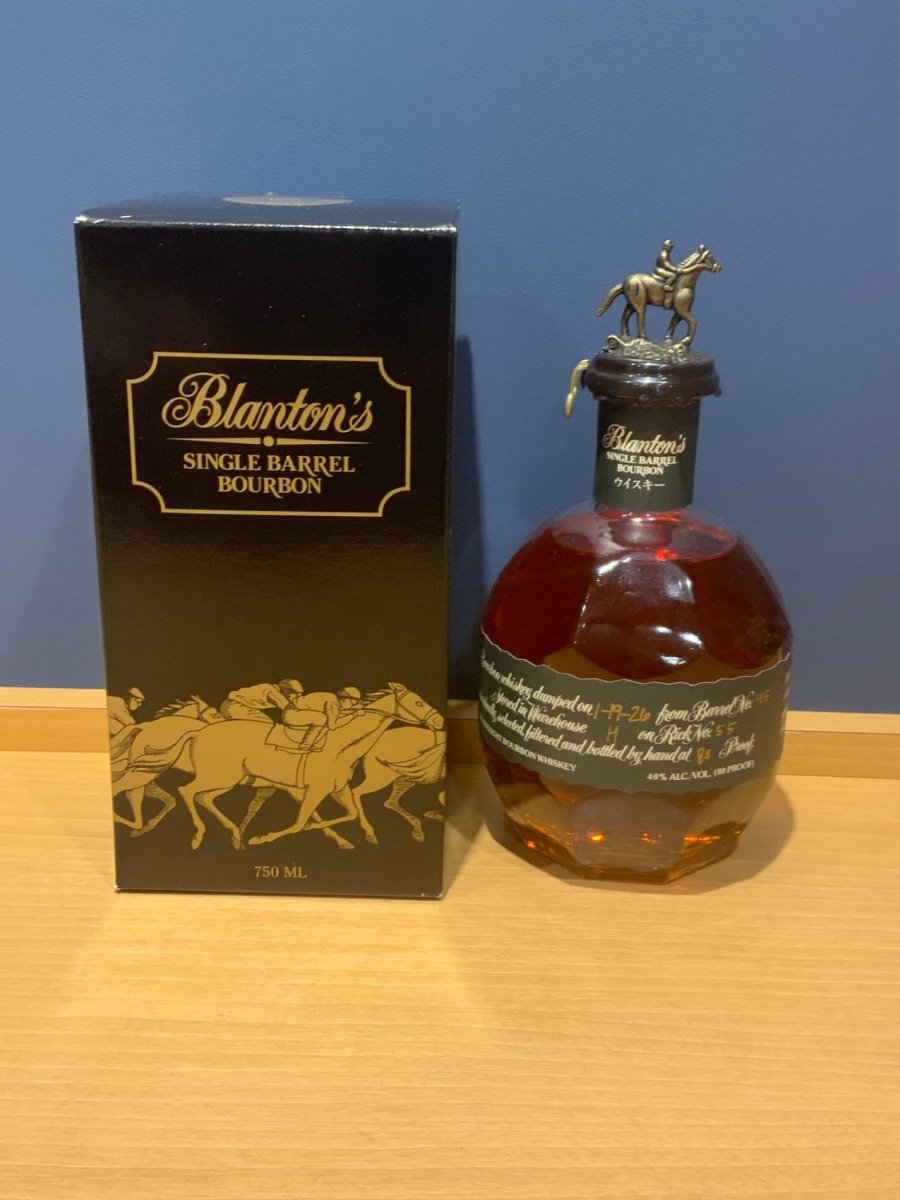 ブラントン・ブラック　シングルバレルバーボンウイスキー 40％ Blanton's - LIQUOR JOY