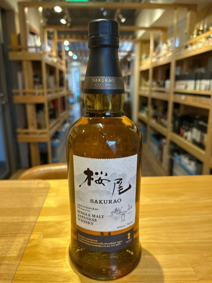 桜尾　シングルモルト　　43% - LIQUOR JOY