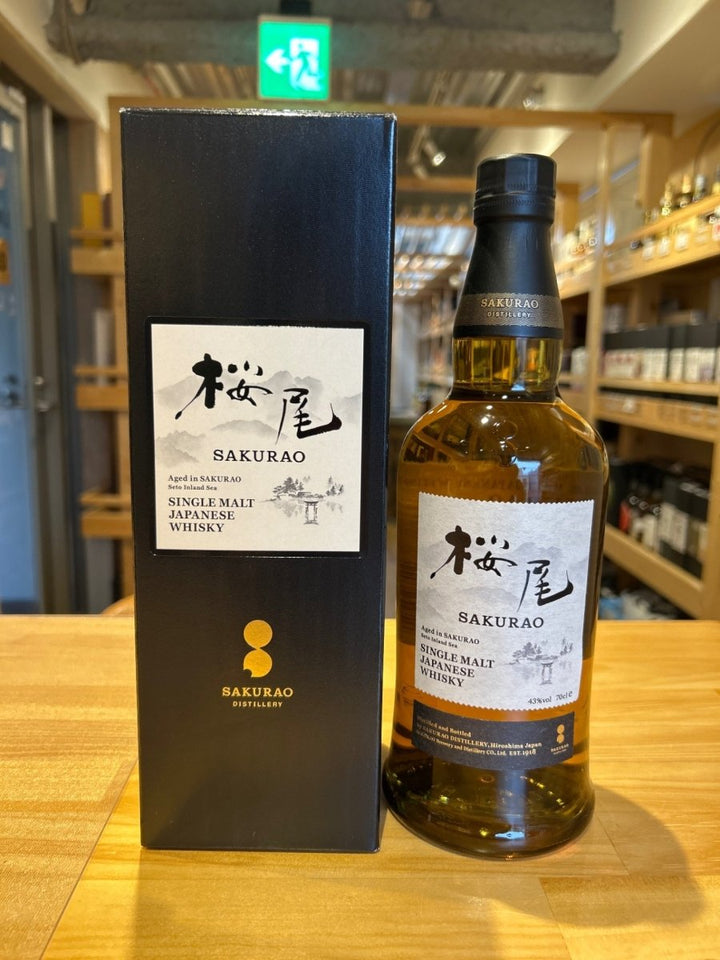 桜尾　シングルモルト　　43% - LIQUOR JOY