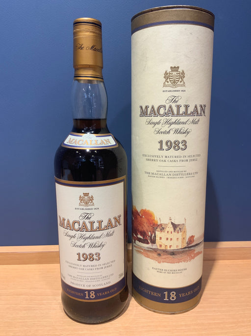 ザ・マッカラン / 18年 1983年 43% 700ml オールド・ボトル（イタリア周り）