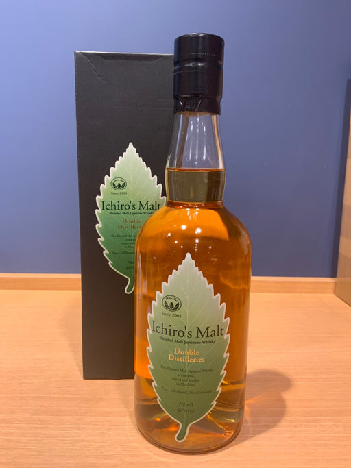 Ichiro's Malt Double Distilleries Pure Malt Leaf Label 46% ABV 700ml