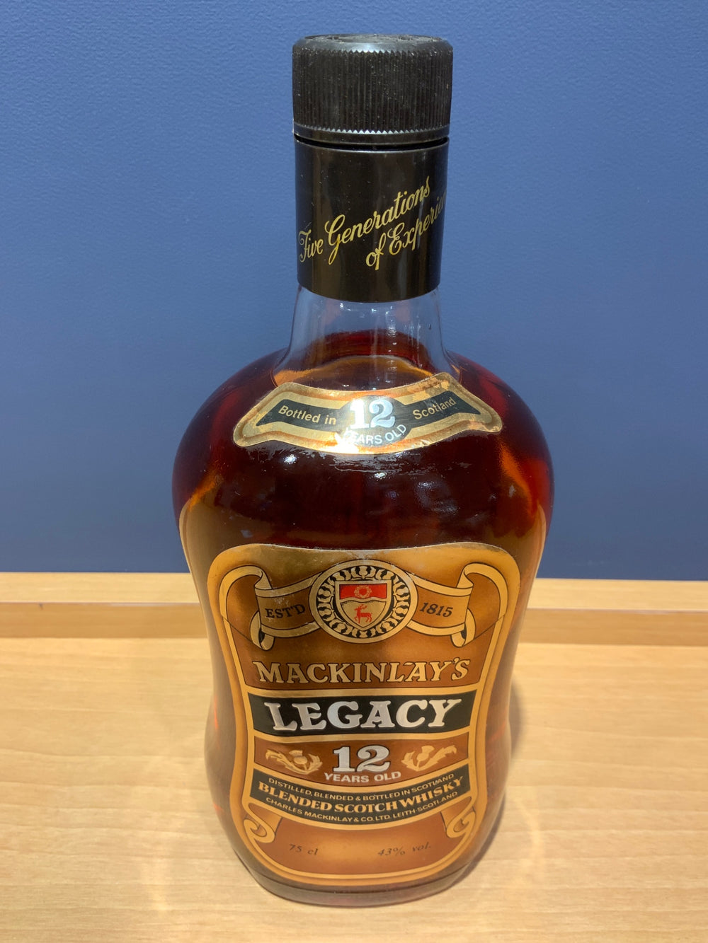 マッキンレー レガシー  mackinlay's Legacy  12 Year Old