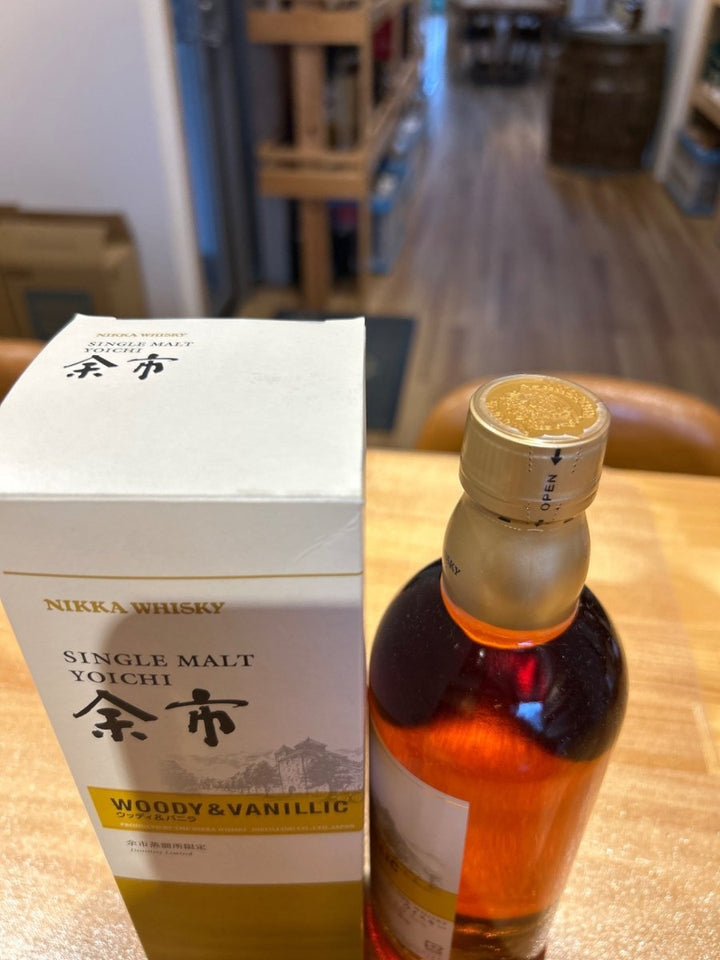 ニッカ 余市蒸溜所限定 ウッディ＆バニラ 500ml - LIQUOR JOY