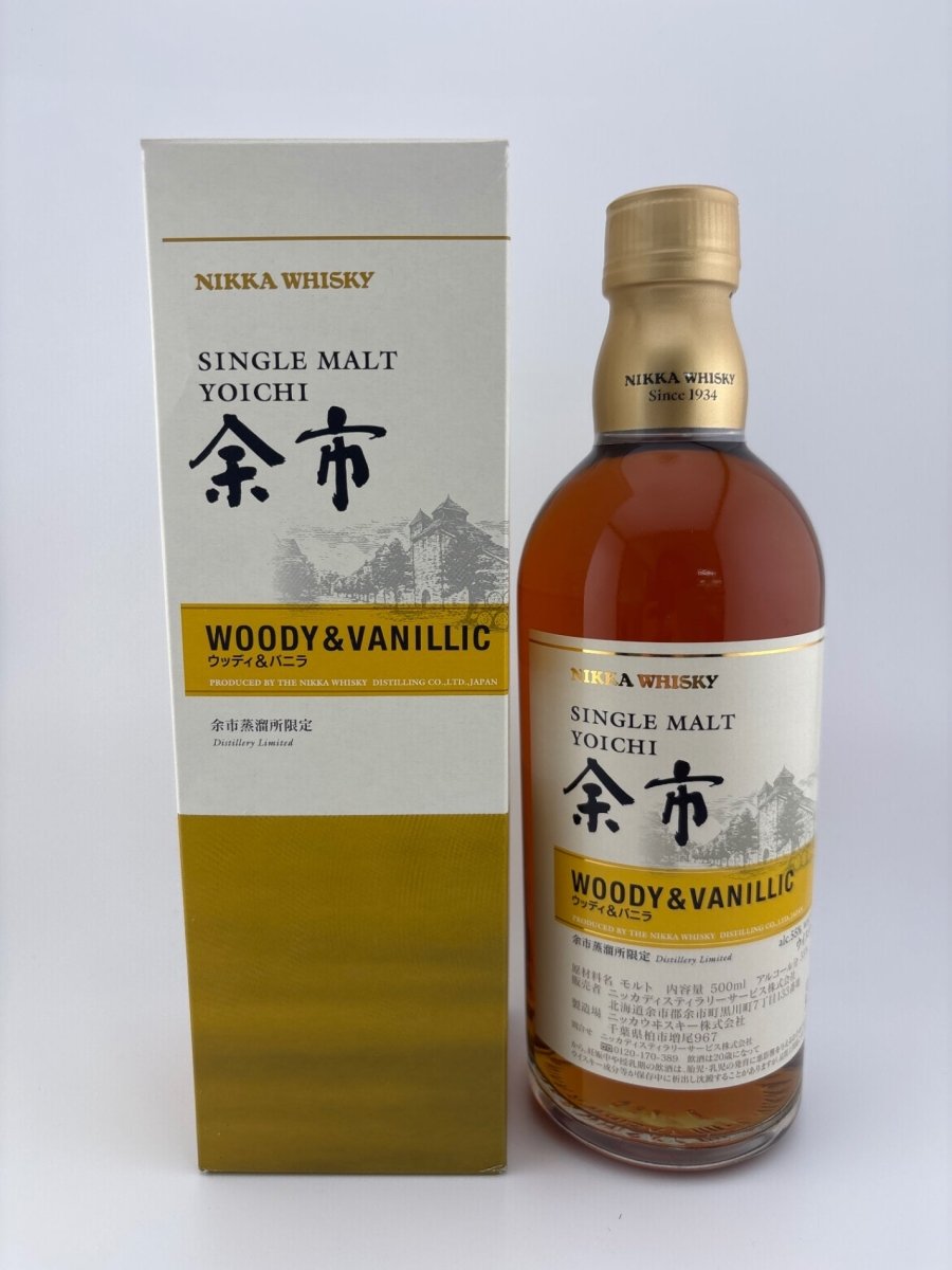 ニッカ 余市蒸溜所限定 ウッディ＆バニラ 500ml - LIQUOR JOY