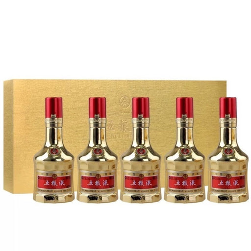 五糧液　ゴールドボックスセット（50mlｘ5） - LIQUOR JOY