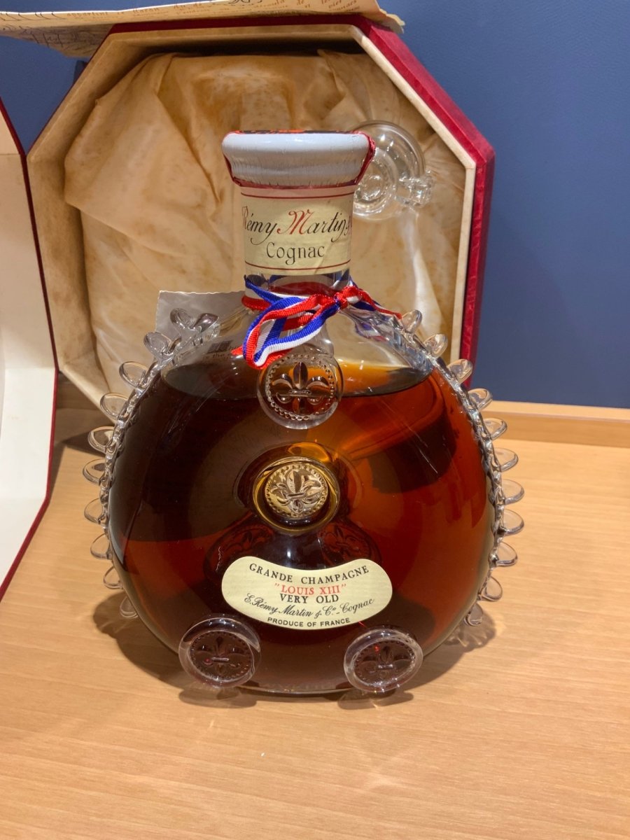 5641-税込古酒レミー マルタン ルイ13世 ベリーオールド 八角形 バカラ 箱 REMY MARTIN ホビーコレクション - LIQUOR JOY