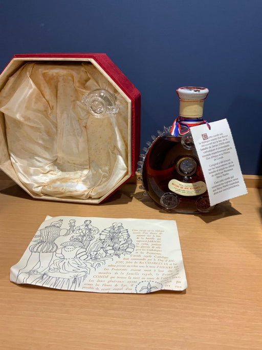 5641-税込古酒レミー マルタン ルイ13世 ベリーオールド 八角形 バカラ 箱 REMY MARTIN ホビーコレクション - LIQUOR JOY