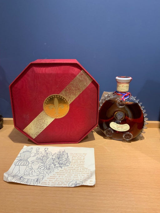 5641-税込古酒レミー マルタン ルイ13世 ベリーオールド 八角形 バカラ 箱 REMY MARTIN ホビーコレクション - LIQUOR JOY