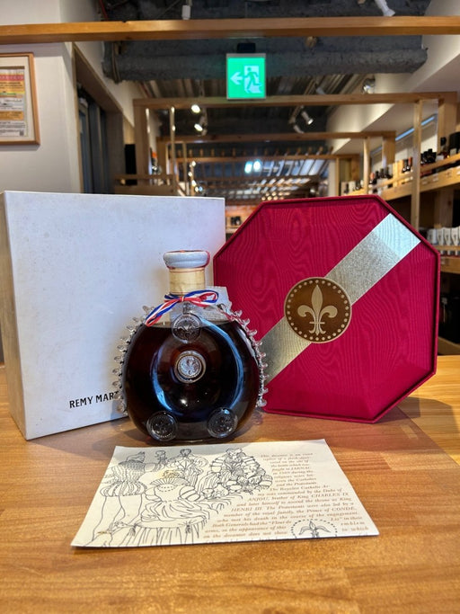 5641-税込古酒レミー マルタン ルイ13世 ベリーオールド 八角形 バカラ 箱 REMY MARTIN ホビーコレクション - LIQUOR JOY