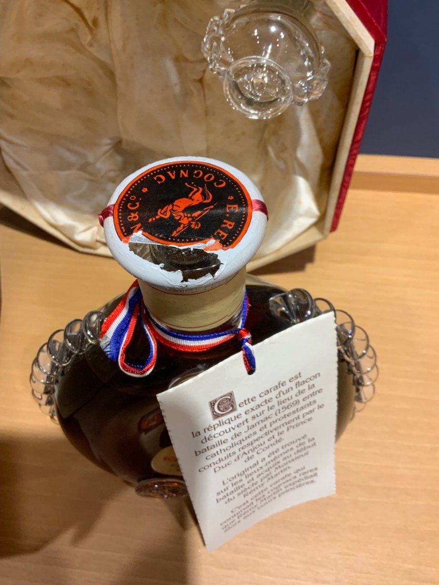 5641-税込古酒レミー マルタン ルイ13世 ベリーオールド 八角形 バカラ 箱 REMY MARTIN ホビーコレクション - LIQUOR JOY