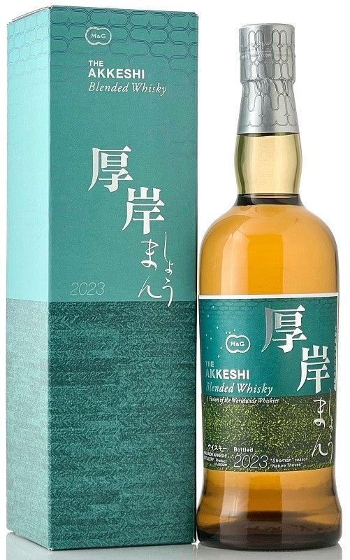 厚岸蒸溜所ブレンデッドウイスキー 小満 ４８°７００ＭＬ