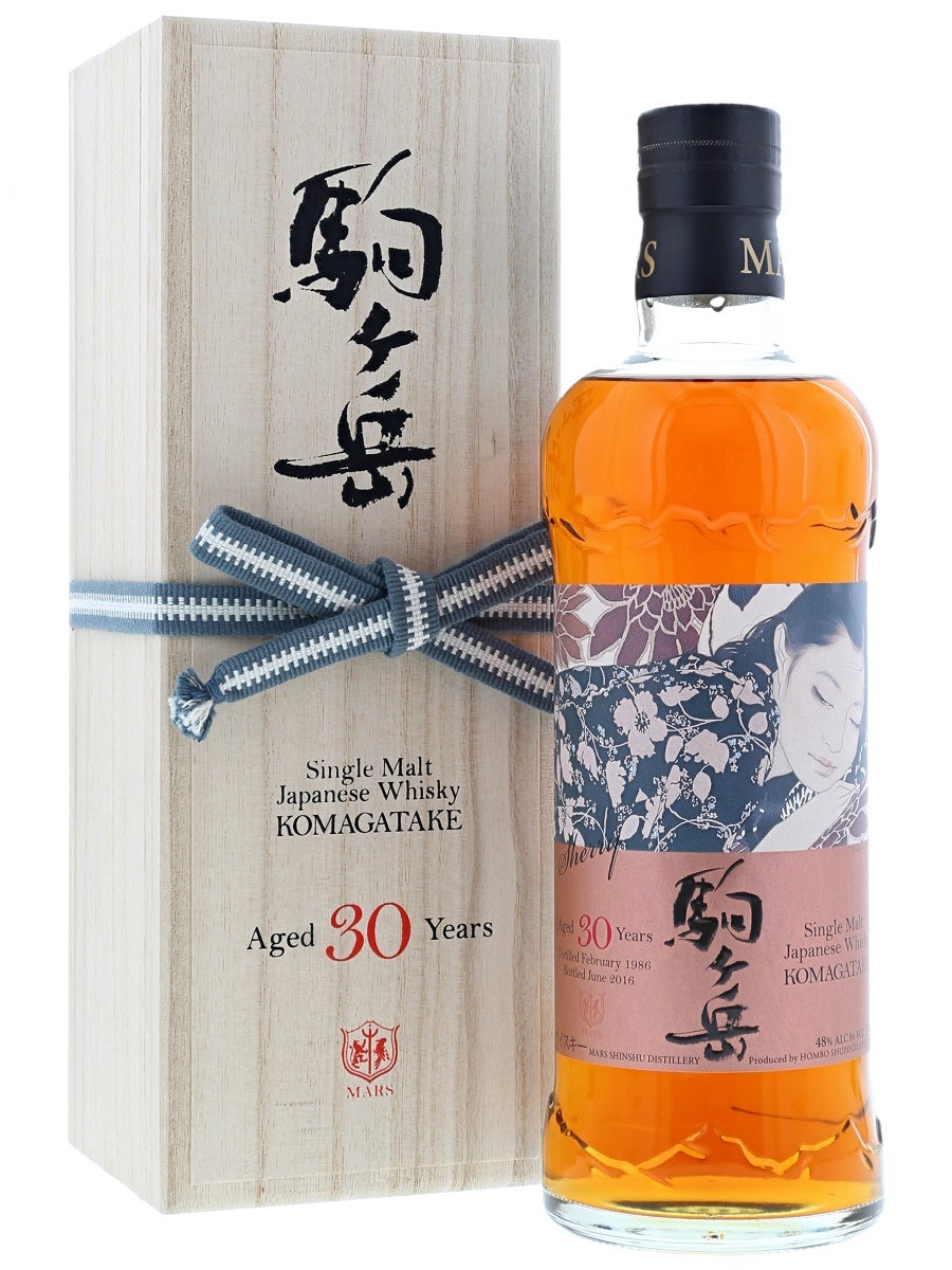 シングルモルト駒ヶ岳 30年 シェリーカスク 1986 700ml 48%