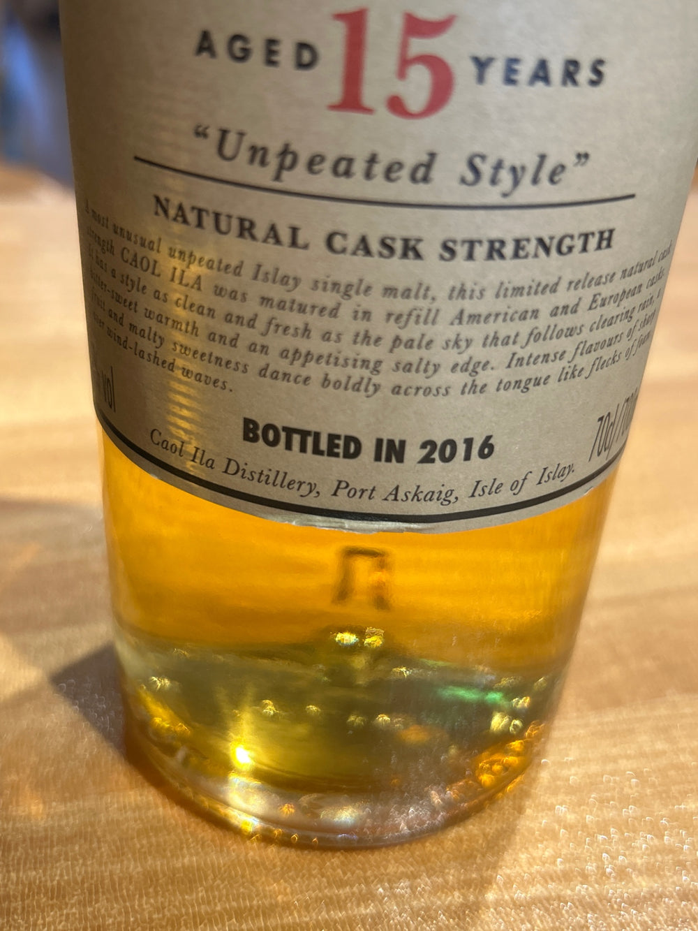 Caol Ila 15 Year Old 700ml Regular