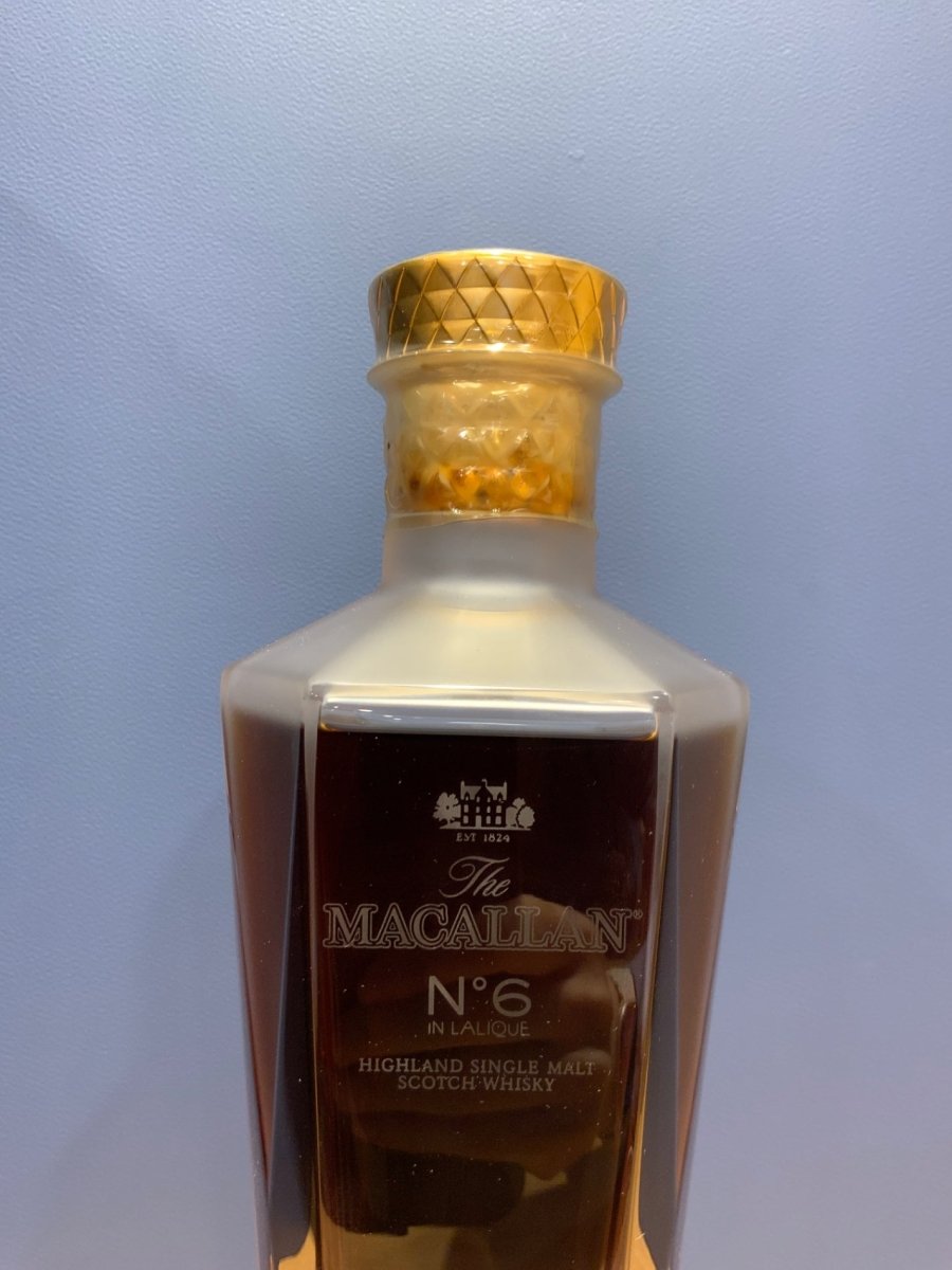 マッカラン ナンバー6 ラリックデキャンタ 700ml 43度 箱付 シングルモルト - LIQUOR JOY