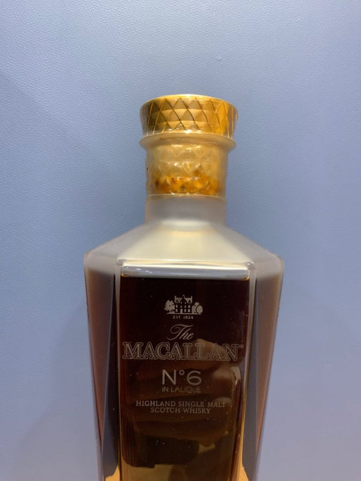 マッカラン ナンバー6 ラリックデキャンタ 700ml 43度 箱付 シングルモルト - LIQUOR JOY