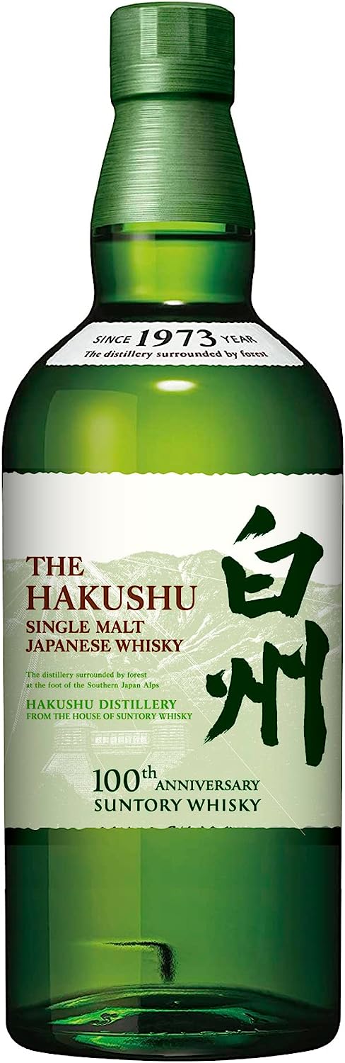 Suntory Whisky 100th Anniversary HAKUSHU SINGLE MALT WHISKY 700ml