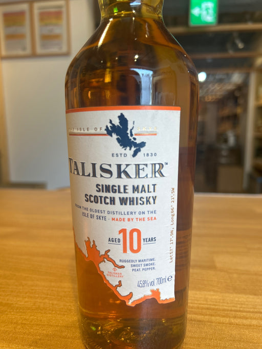 Talisker 10 Year Old 700ml (No Box)