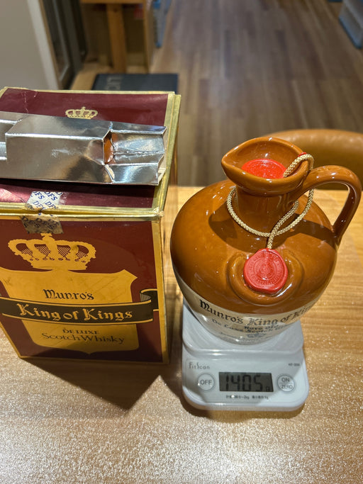 マンローズ キング オブ キングス ウイスキー 特級 Munro’ｓ King of Kings WHISKY 陶器ボトル 43% 750ml