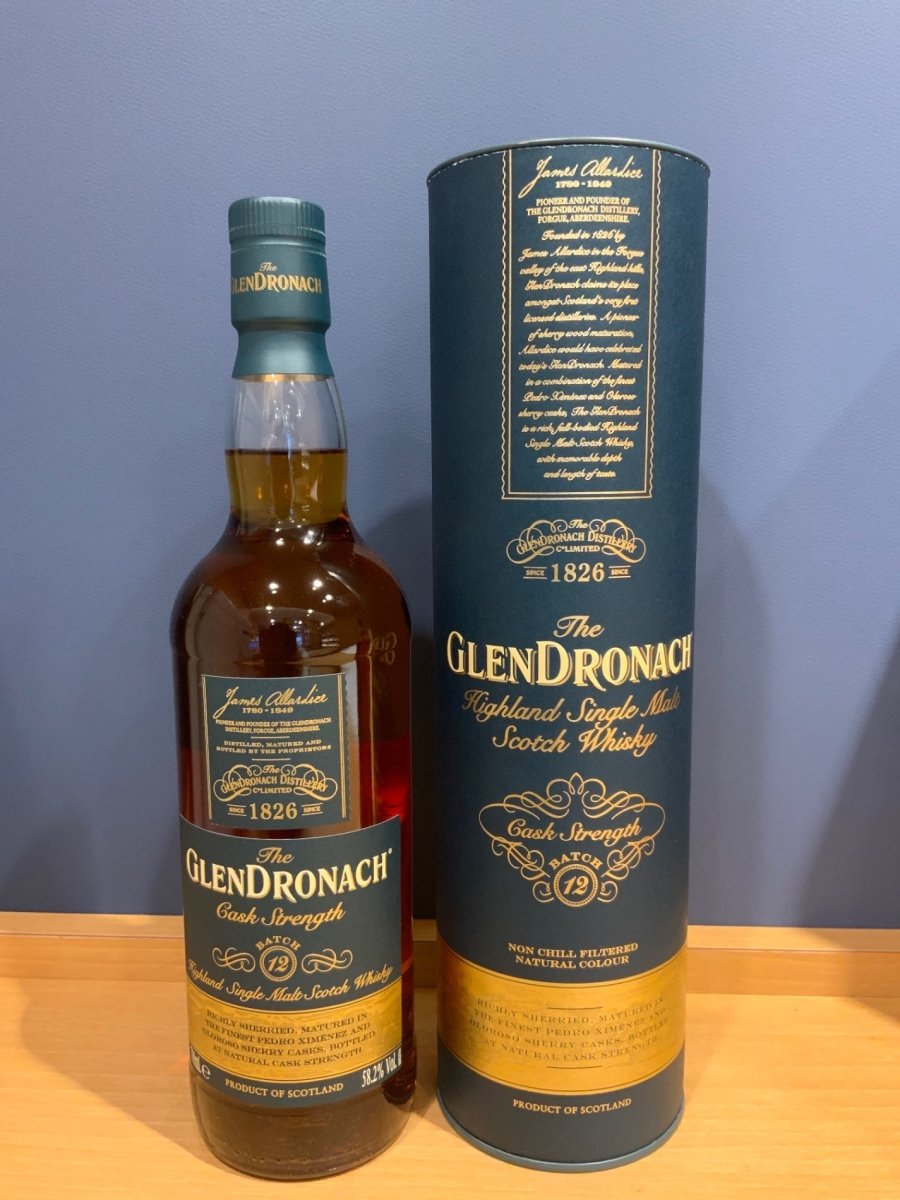 グレンドロナック カスクストレングス バッチ7 58.2度 700ml [並行輸入品] - LIQUOR JOY