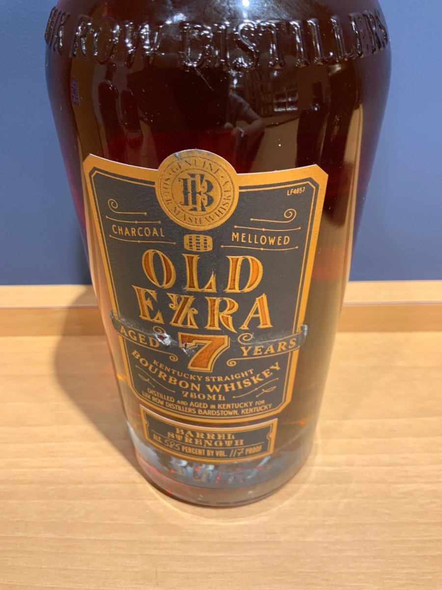 image オールドエズラ7年 バレルストレングス 750ml 58.50度 - LIQUOR JOY