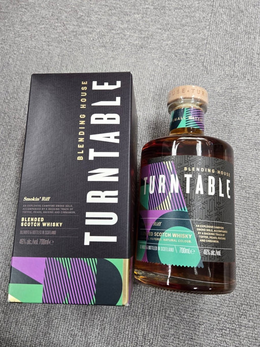ターンテーブル・スモーキンリフ (ブレンデッド・ウイスキー) 700ml ウイスキー - LIQUOR JOY