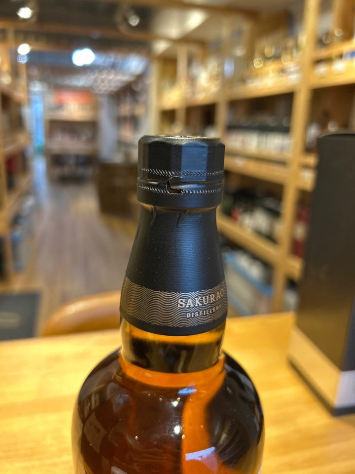 シングルモルト ジャパニーズウイスキー 桜尾 700ml 54% 1st Release CASK STRENGTH - LIQUOR JOY