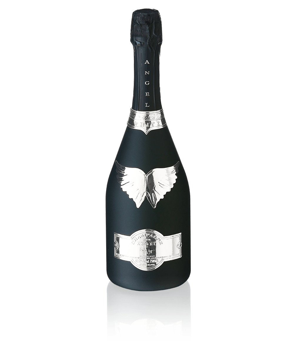エンジェルシャンパン ブリュット ブラック 750m 箱なし - LIQUOR JOY