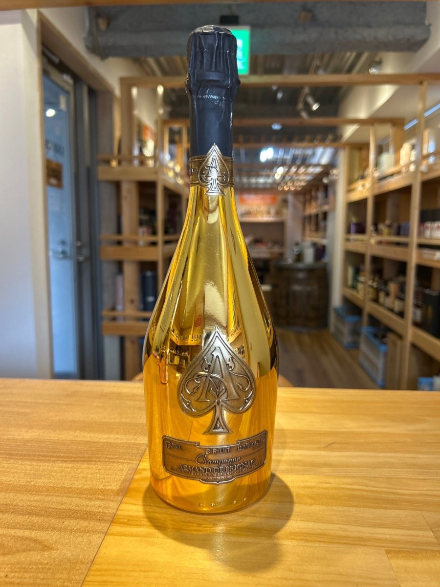 アルマン ド ブリニャック ブリュット ゴールド [ スパークリング 辛口 フランス 750ml ] - LIQUOR JOY