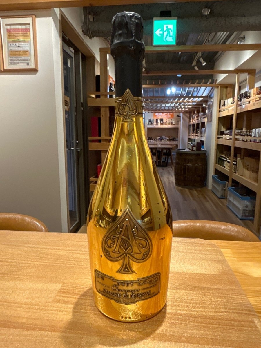 アルマン ド ブリニャック ブリュット ゴールド [ スパークリング 辛口 フランス 750ml ] - LIQUOR JOY