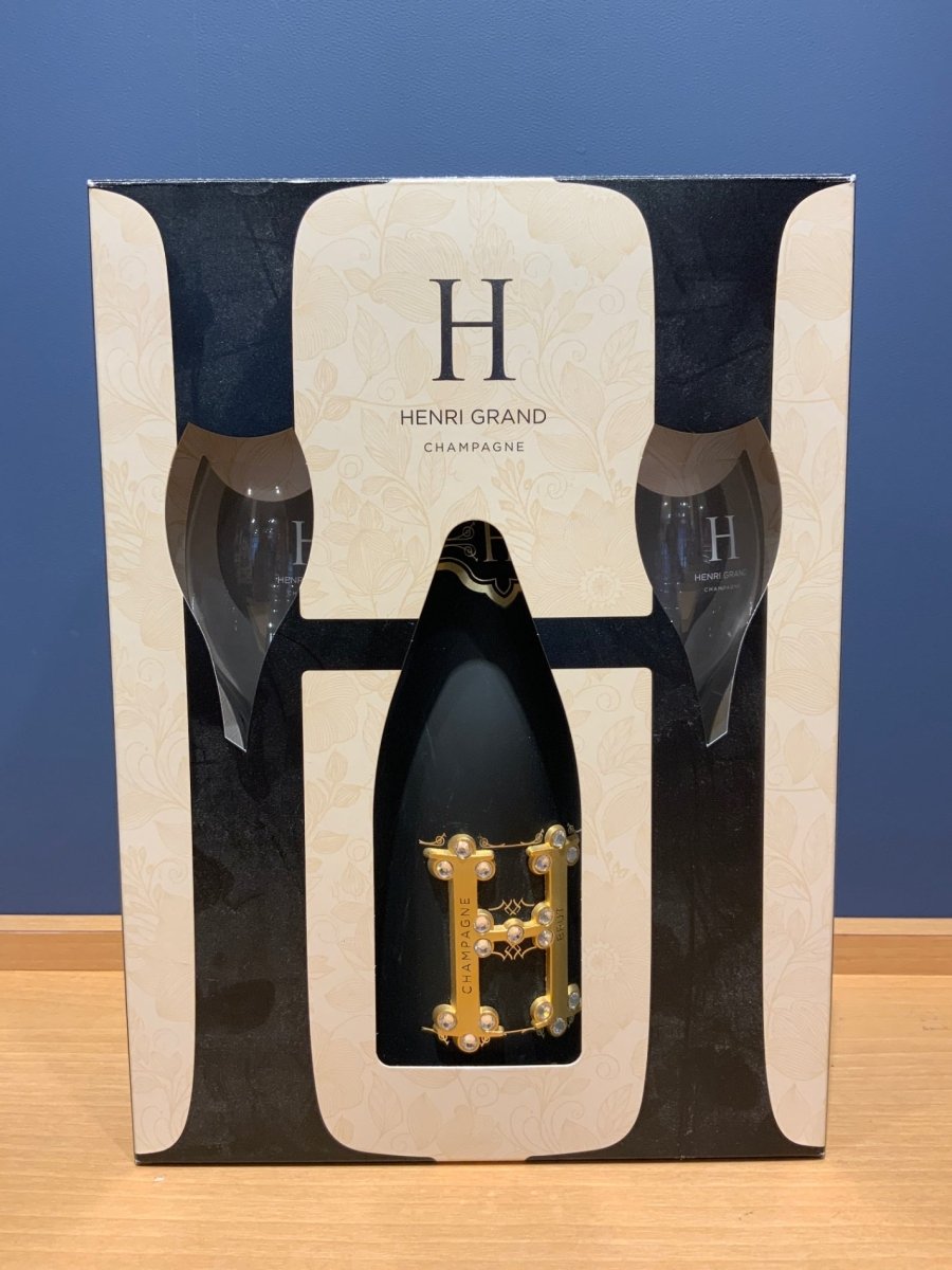 アンリグラン　750ml シャンパングラス付き - LIQUOR JOY