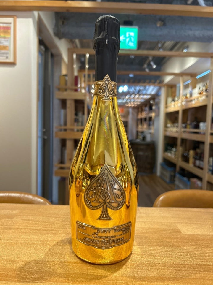 アルマン ド ブリニャック ブリュット ゴールド [ スパークリング 辛口 フランス 750ml ] - LIQUOR JOY