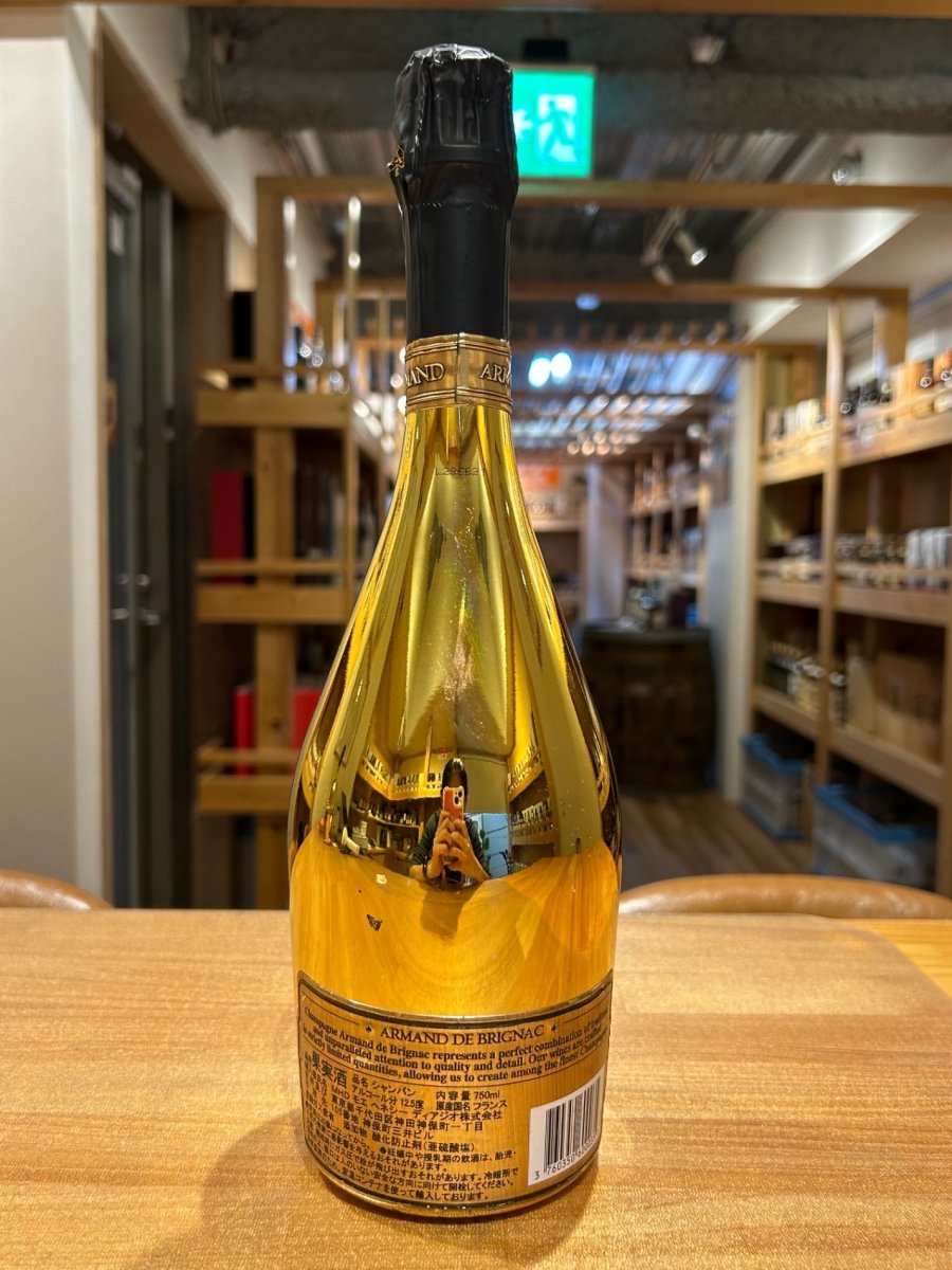 アルマン ド ブリニャック ブリュット ゴールド [ スパークリング 辛口 フランス 750ml ] - LIQUOR JOY