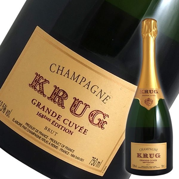 クリュッグ・グラン・キュヴェ・ブリュット【シャンパン】【750ml】【Krug】 - LIQUOR JOY