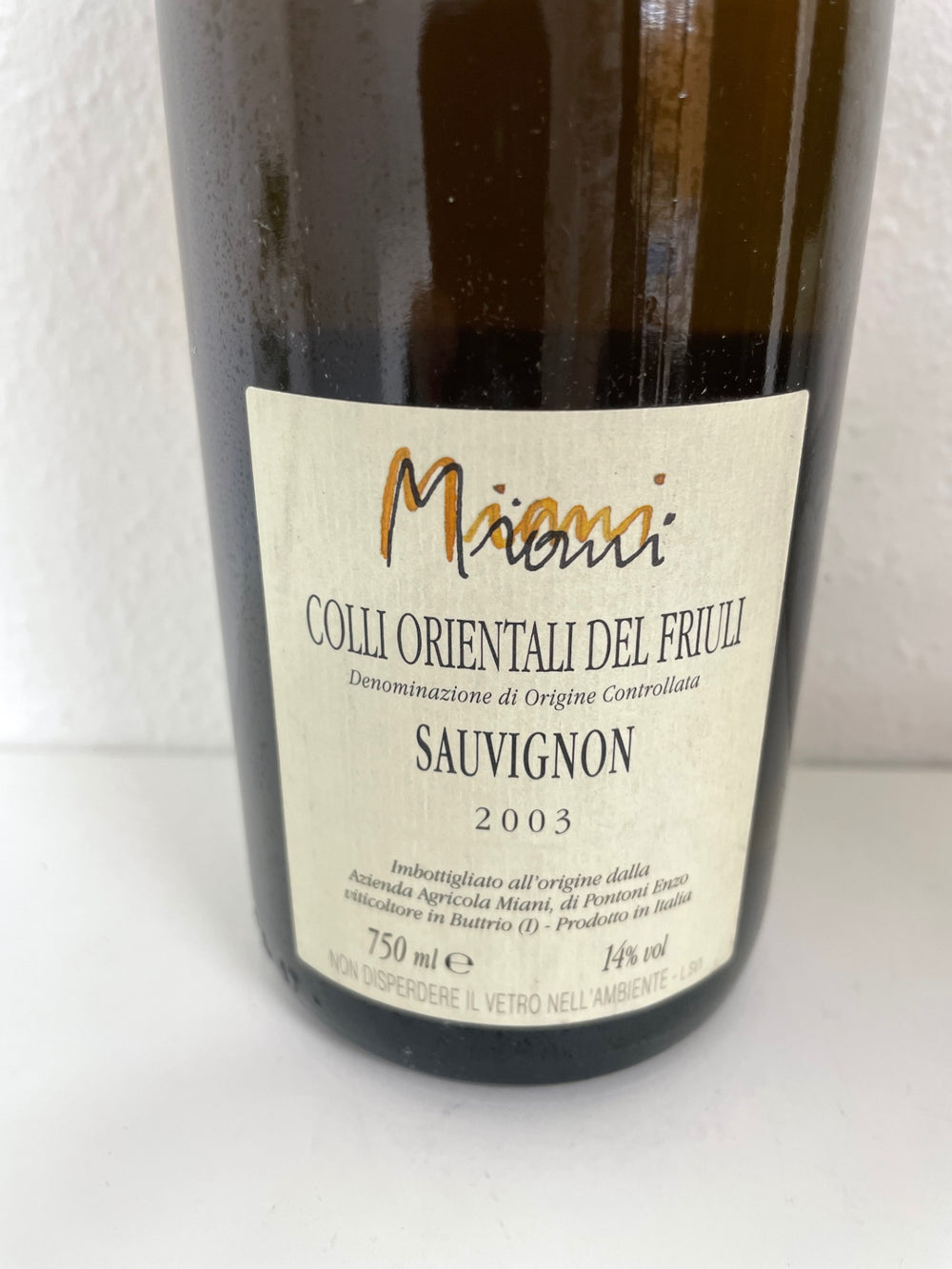 Miani Sauvignon 2003