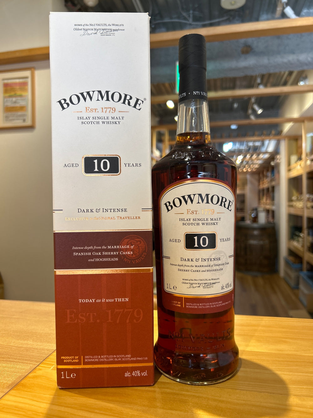 ボウモア ダーク & インテンス 10年 40度 1000ML
