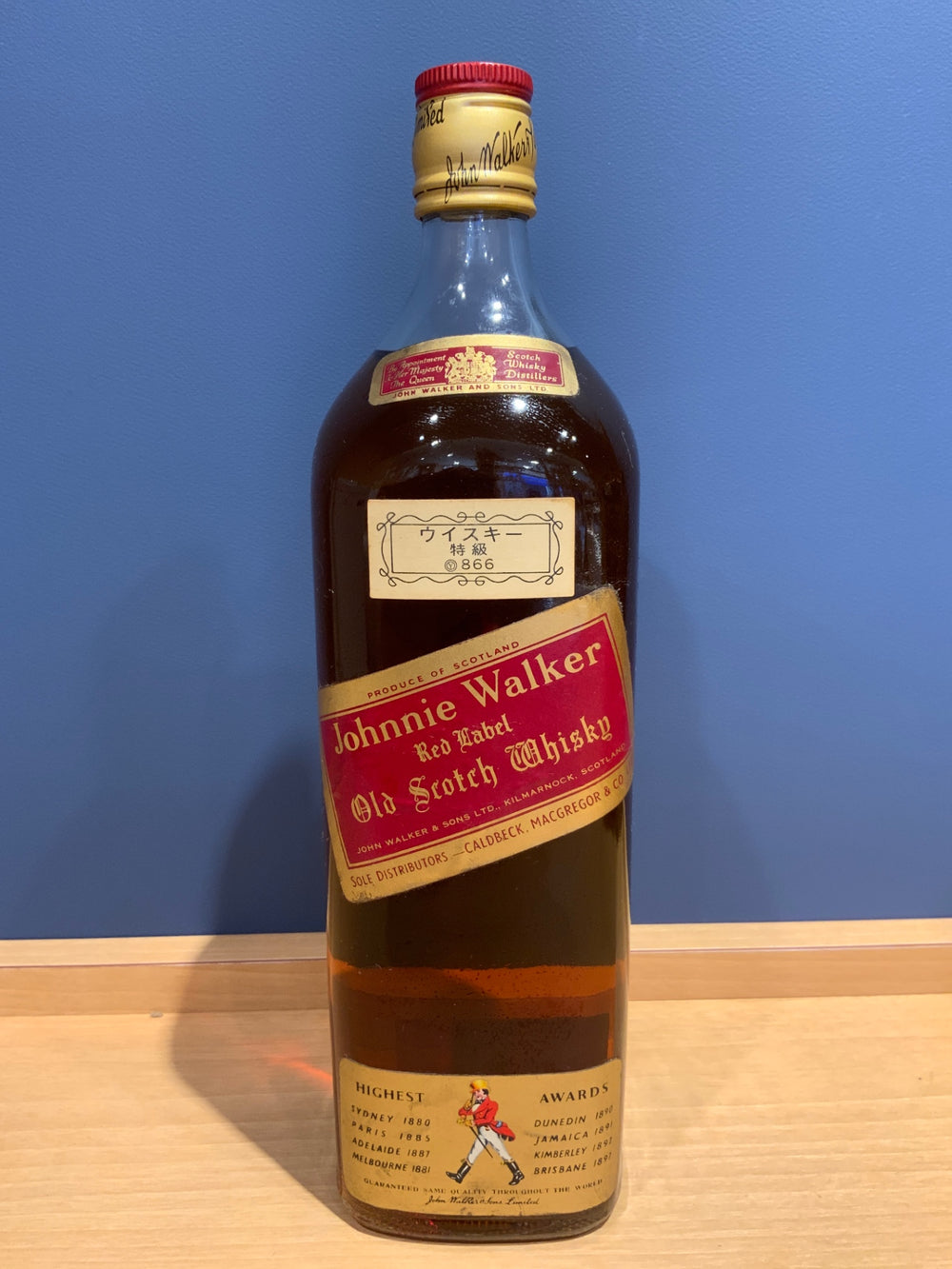 【特級表記】ジョニーウォーカー レッドラベル 760ml 43% ブレンデッド オールド スコッチ ウイスキー スコットランド 赤