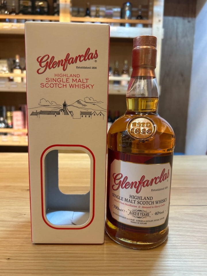 グレンファークラス 8年 40度 700ml 【並行品】【スコッチ／シングルモルト】 - LIQUOR JOY