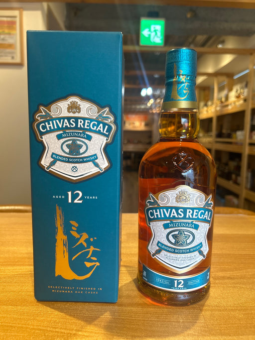 Chivas Regal Mizunara 12 Year Old Blended Scotch Whisky, Boxed, Scotland, 700ml