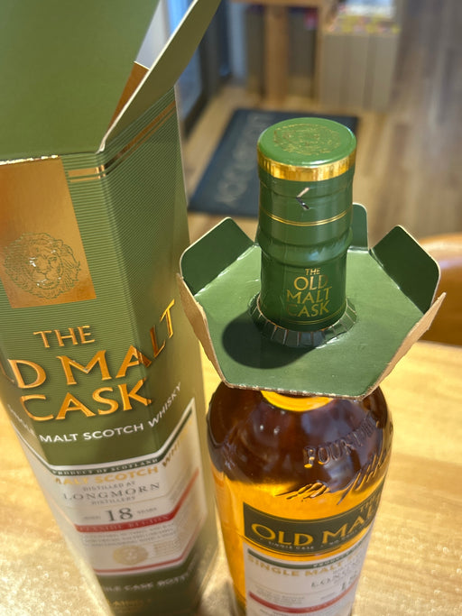 Hunter Laing Old Malt Cask Longmorn 1996 18 Year Old 50% ABV 700ml