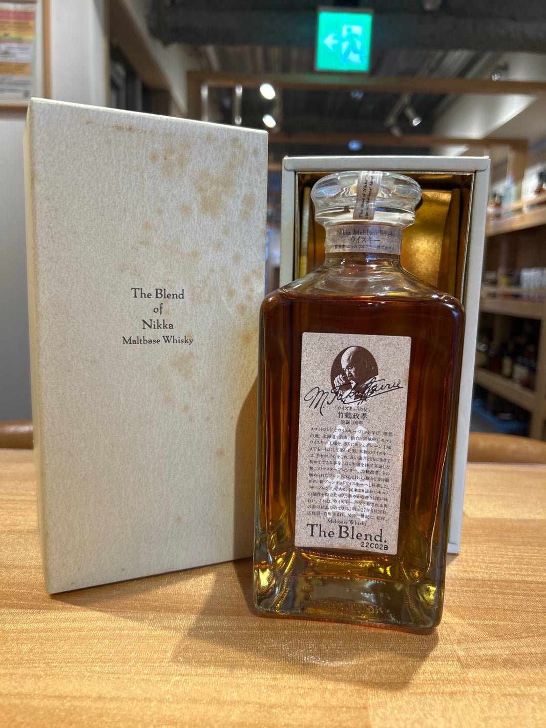 ニッカウヰスキー ザ・ブレンド 竹鶴 政孝 生誕100年　M.Taketsuru The Blend Maltbase Whisky
