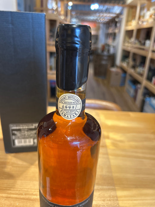 山崎蒸溜所 樽出原酒 15年貯蔵 酒精56度 600ml
