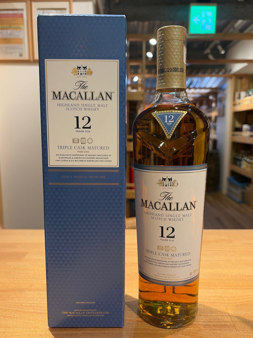 シングルモルトウイスキー ザ マッカラン トリプルカスク 12年 [ ウイスキー イギリス 700ml ]