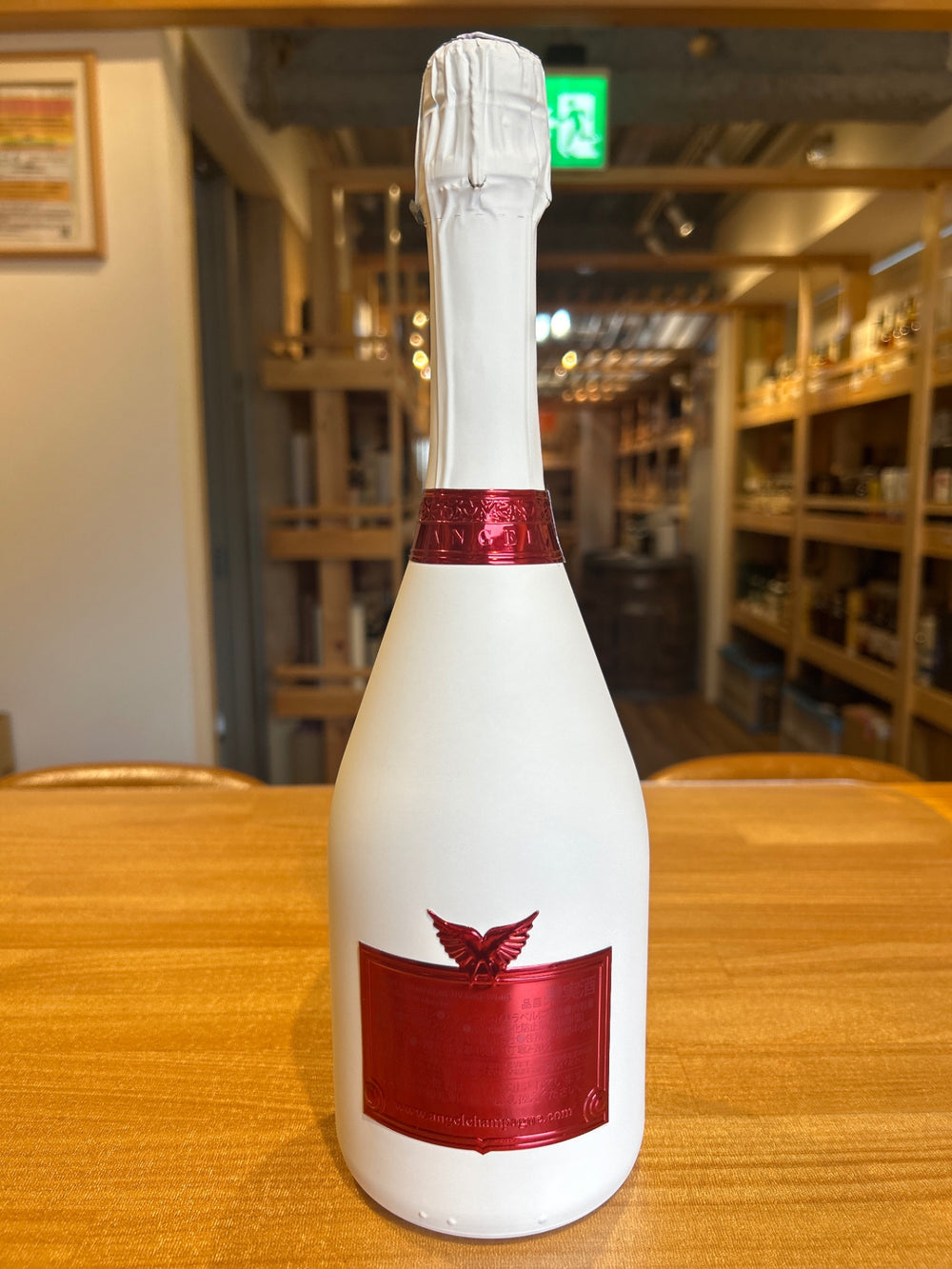 Angel Champagne NV Rosé White Holiday Edition Red (No Box)