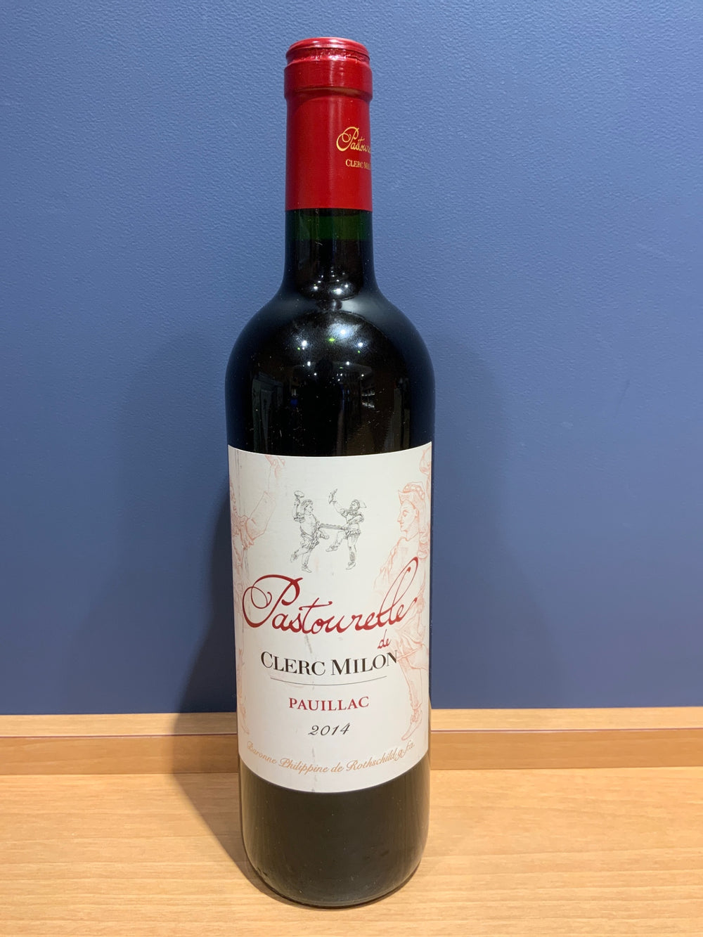 パストレイユ デュ クレール ミロン 2014 Pastourelle de Clerc Milon 赤ワイン フランス ボルドー