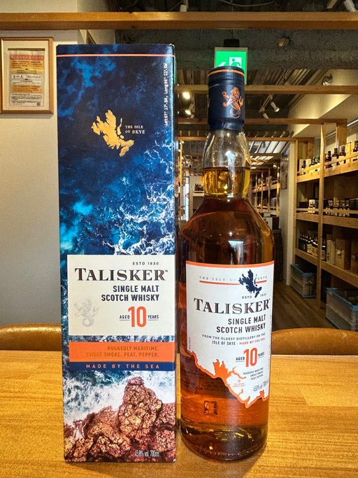 タリスカー 10年 箱入り [ ウイスキー イギリス 700ml ] [ギフトBox入り]