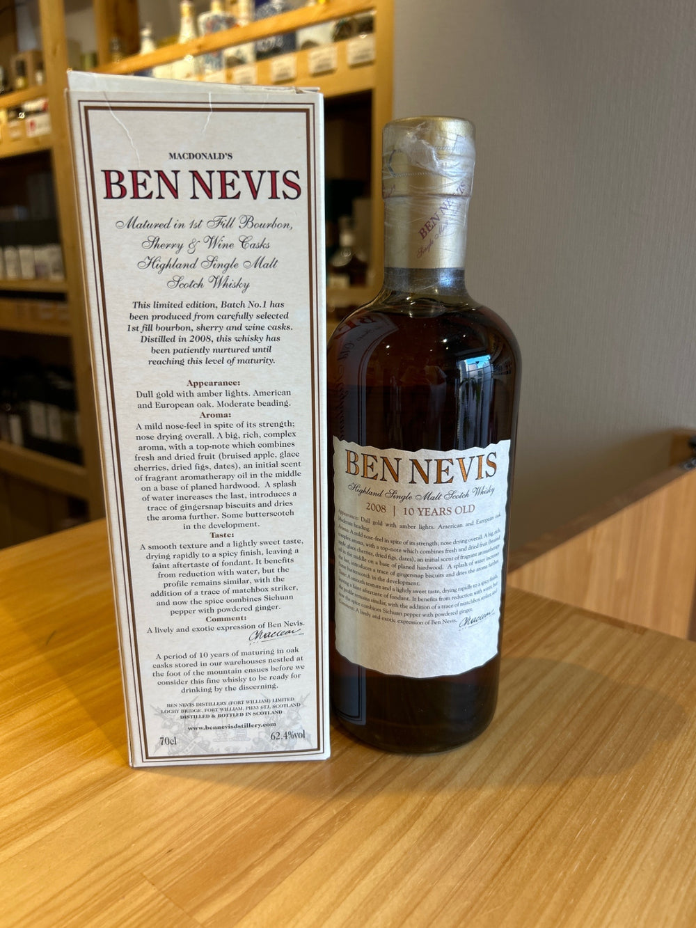 Ben Nevis 10years old Batch No.1